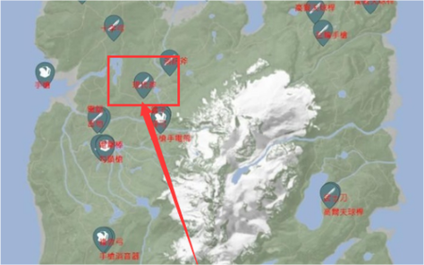 森林现代斧的具体位置