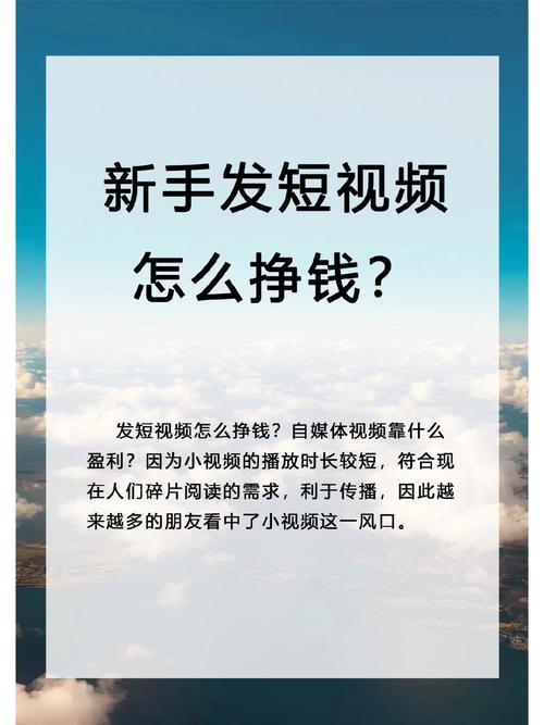 自拍小视频是如何赚钱的截图
