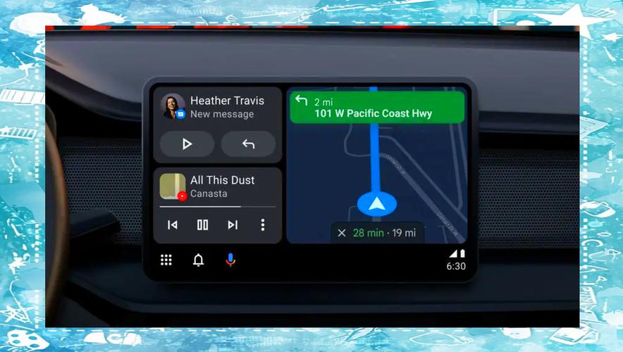 android auto 华为图标