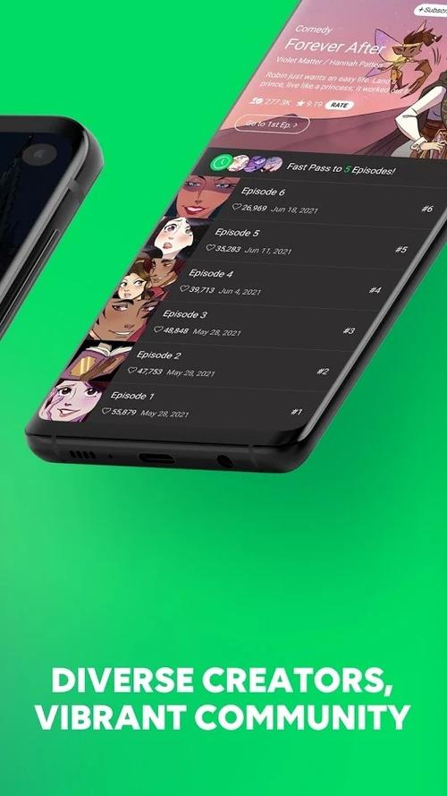webtoon苹果版链接截图