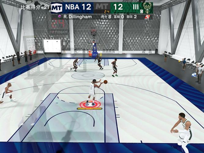 nba2k24手柄防守游戏截图