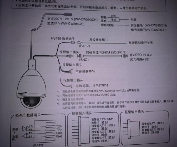 球机如何接拾音器线