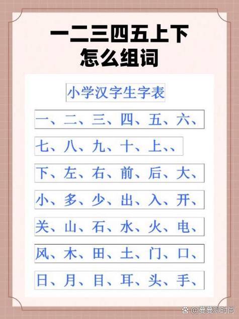 500个组词