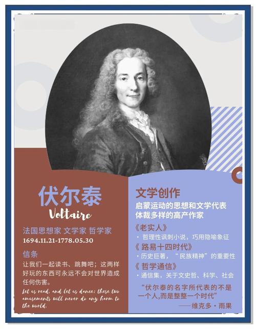 伏尔泰的思想主张