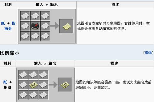 我的世界空地图合成方法图标