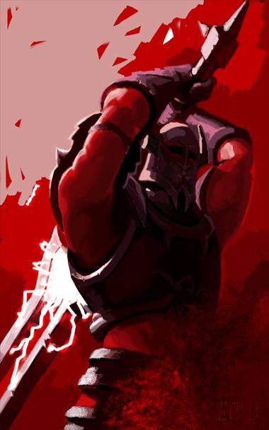魔兽世界战士劈砍动作截图