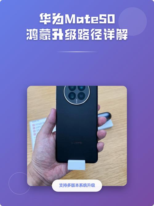 华为mate50怎么升级鸿蒙系统