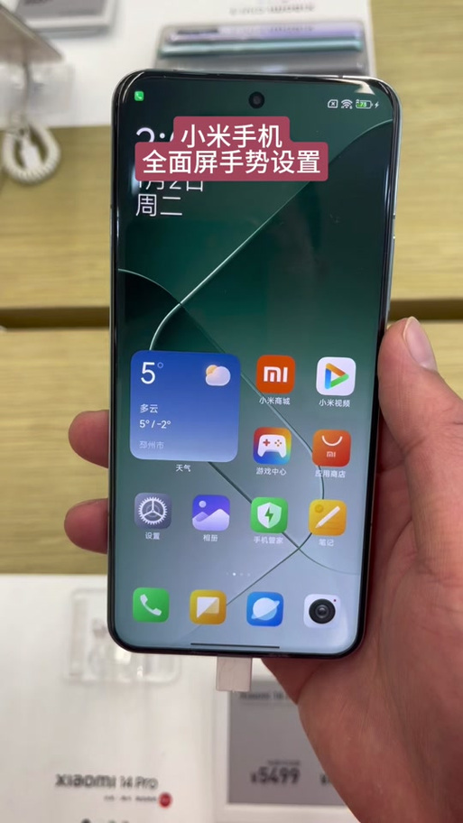小米手机全面屏设置