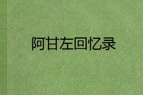 阿甘左的回忆录