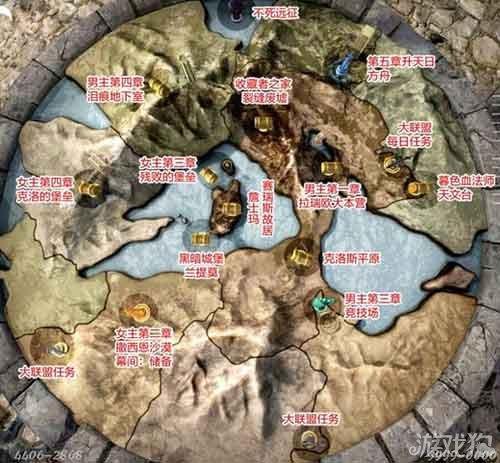 无尽之剑3板块地图藏宝地点