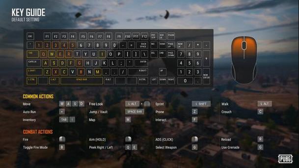 PUBG鼠标中键绑定按键