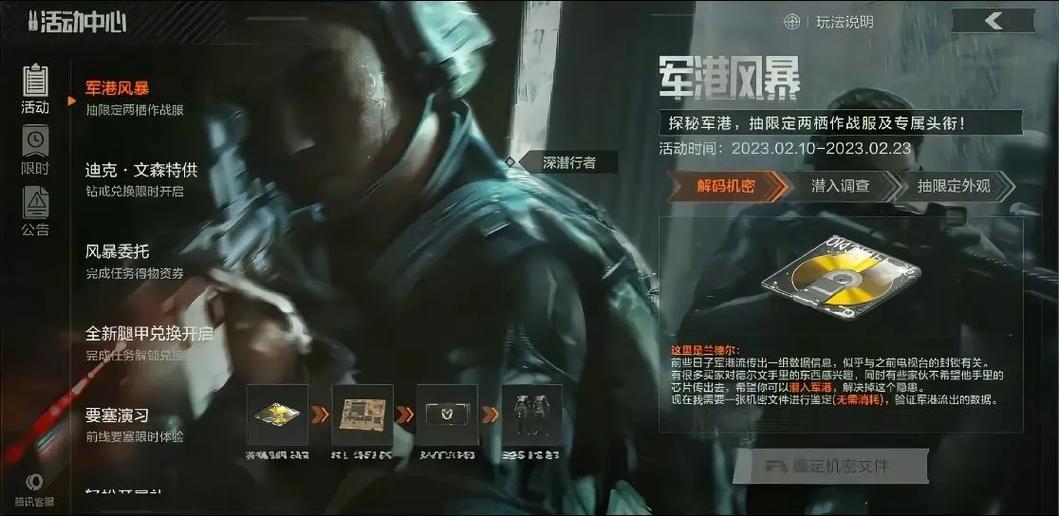 暗区突围军港boss图标