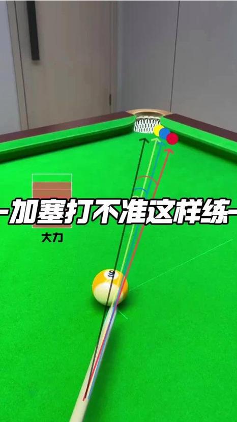 台球最难的杆法