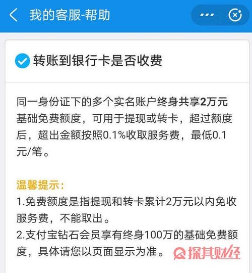 银行卡转钱给别人要手续费吗