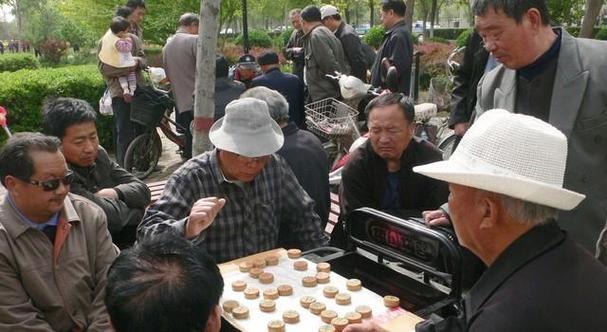 公园象棋街头实战