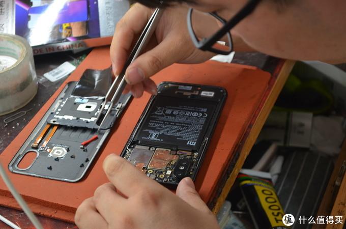 小米8换开机键