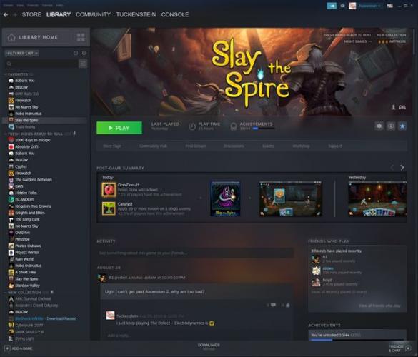 steam网页版的游戏库在哪截图