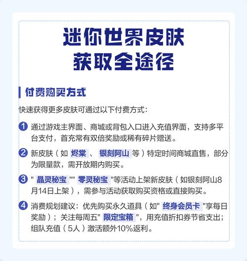 免费领迷你世界的皮肤怎么弄