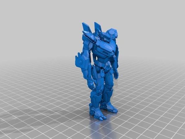 环太平洋机甲3D纸模型