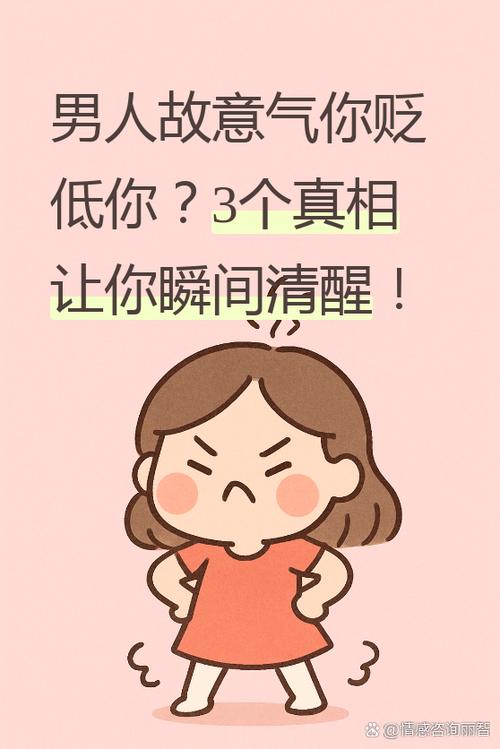 男人故意气你贬低你原因