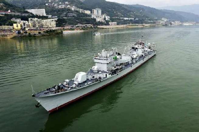 驱逐舰能开进长江吗