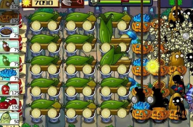 大战僵尸植物大战僵尸1破解版游戏截图