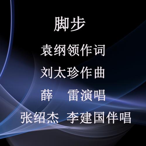我听见脚步声声是什么歌
