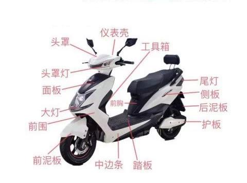 爱玛电动车外壳塑料配件2016