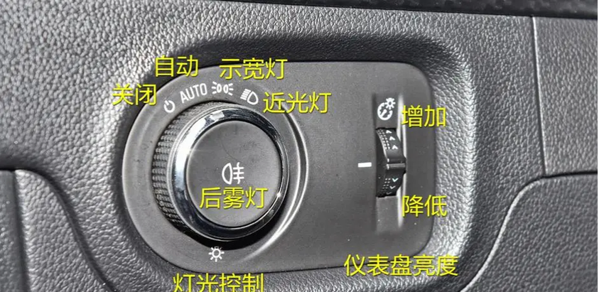 仪表盘暗了怎么调亮