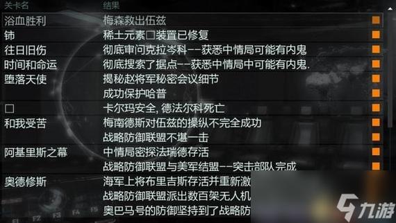 使命召唤9详细攻略图文