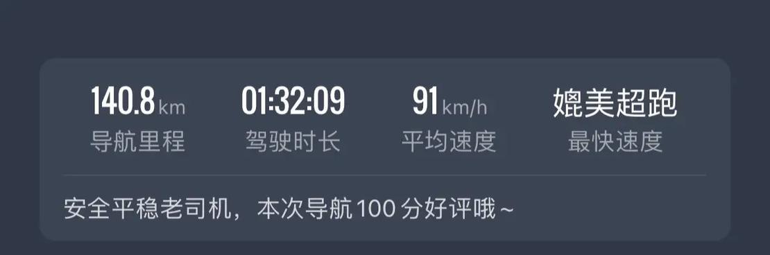 高德地图速度显示