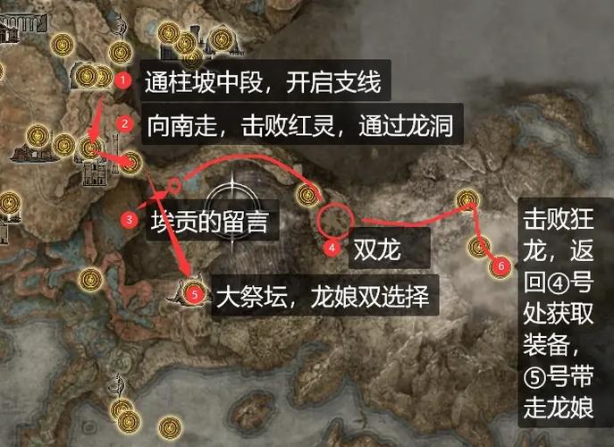 艾尔登法环任务攻略图标