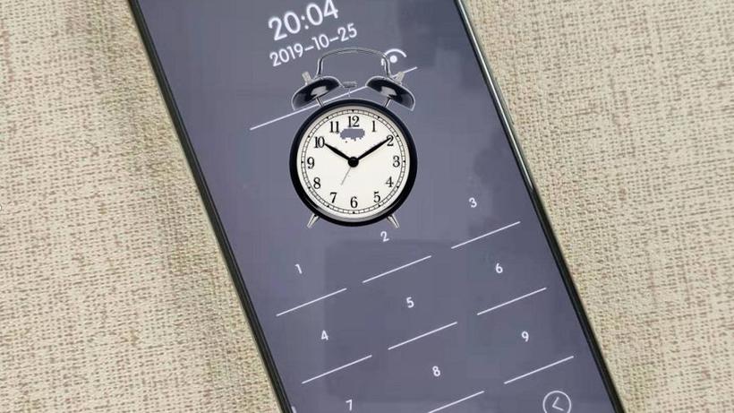把手机密码改成时间