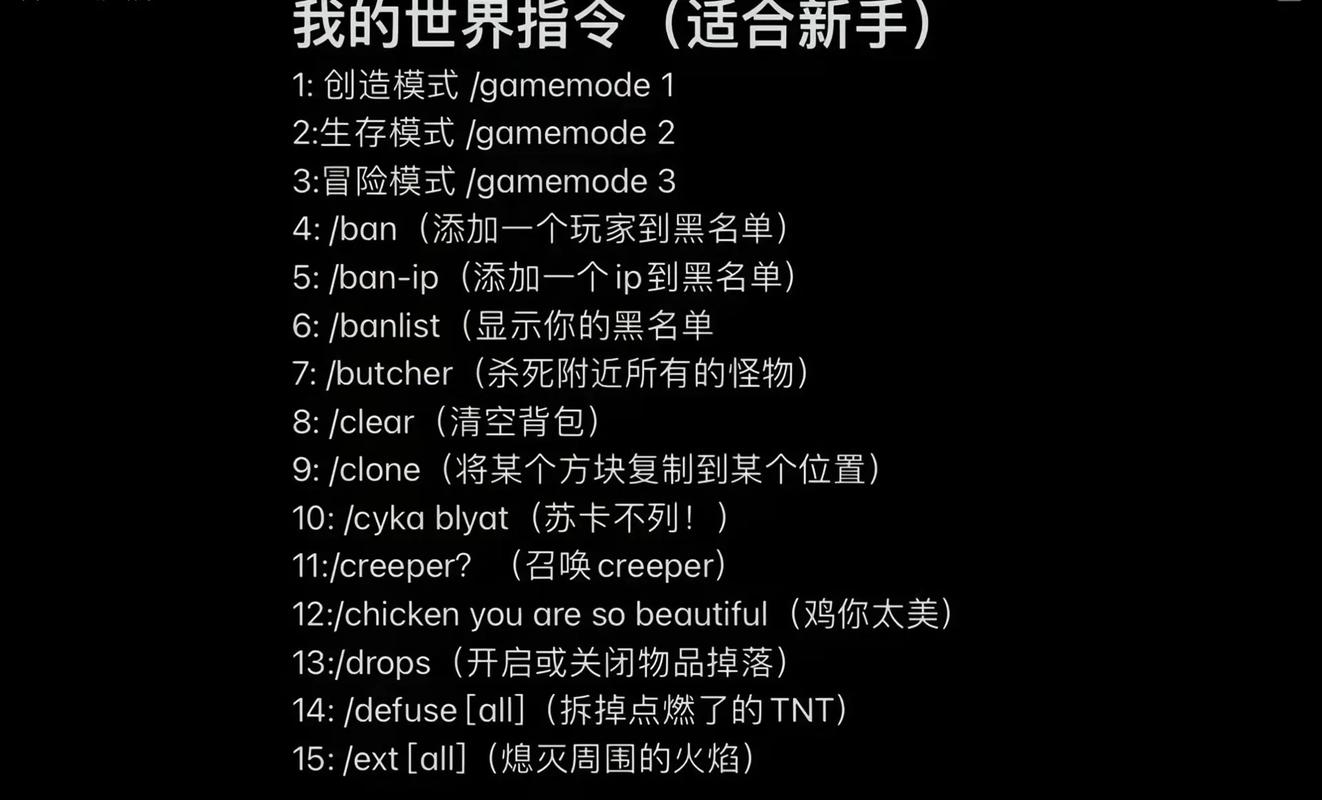mc一人睡觉跳过夜晚指令截图