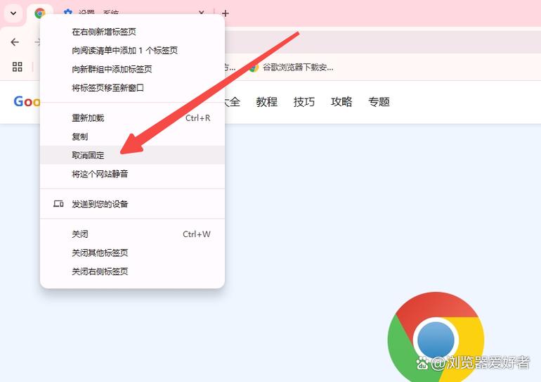 浏览器自己添加标签截图