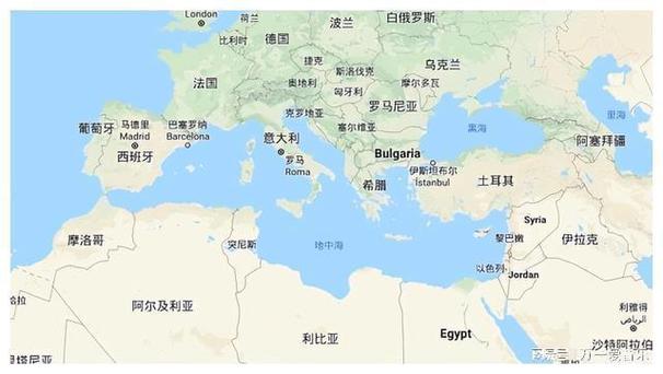 地中海有哪几个国家