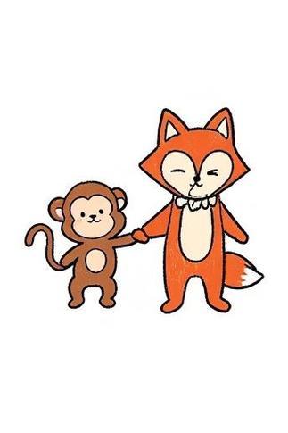 狐狸和猴子是按照什么的顺序写的图标