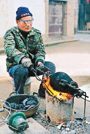 老式爆米花机