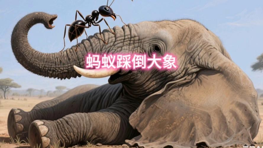 蚂蚁靠什么战胜大象缩略图