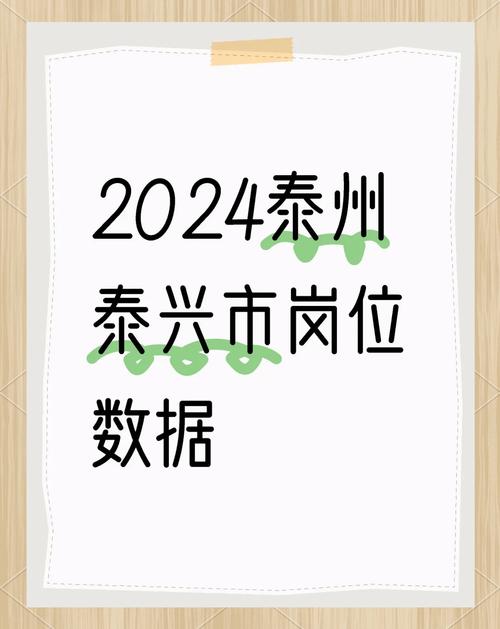 泰兴公务员招聘2024