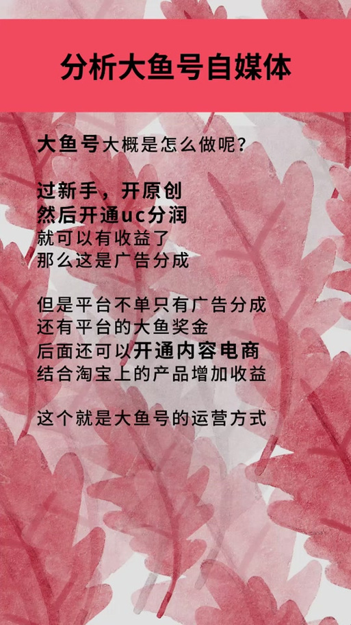 大鱼号一个月能赚多少钱游戏截图