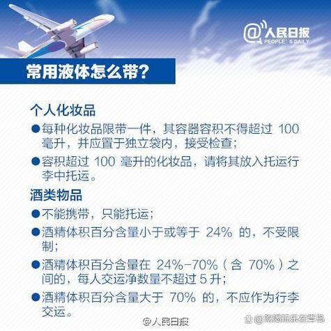 飞机500ml洗发水可以托运吗截图