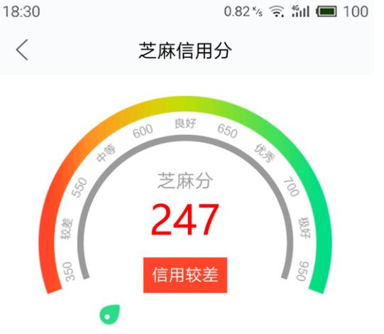 芝麻信用较低还能回去吗