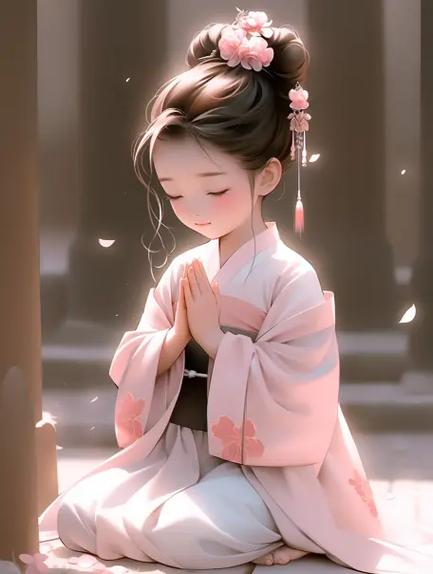 佛系少女图片
