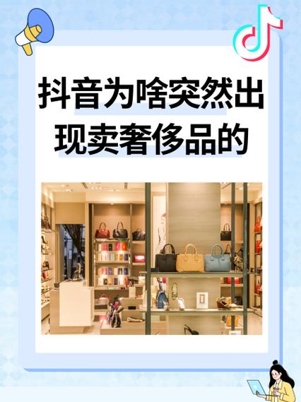 抖音上一个讲奢侈品截图