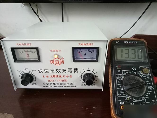 电瓶充电器指针一直在0