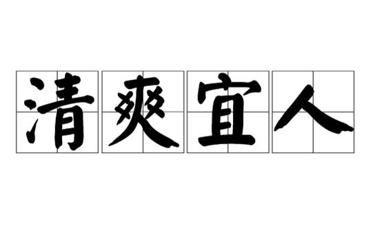 清爽的近义词是爽快对吗