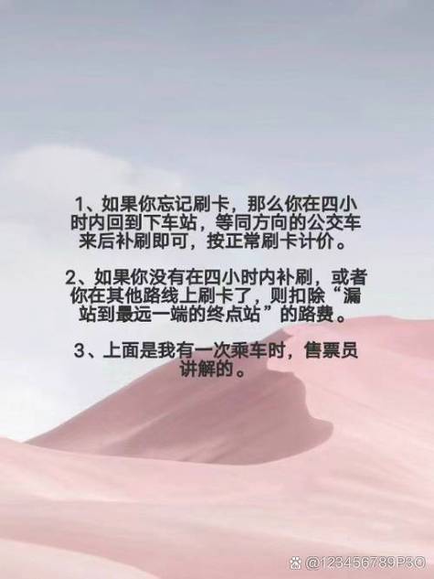 坐公交车忘了付钱怎么办