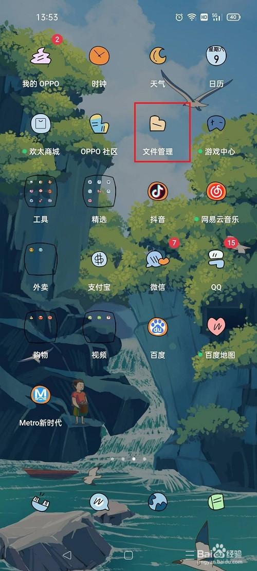 oppo系统更新安装包在哪删除