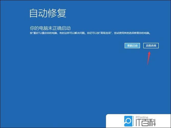 win10系统未正确启动的解决方法
